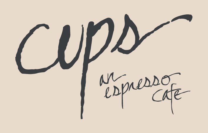 Cups an Espress Cafe Logo